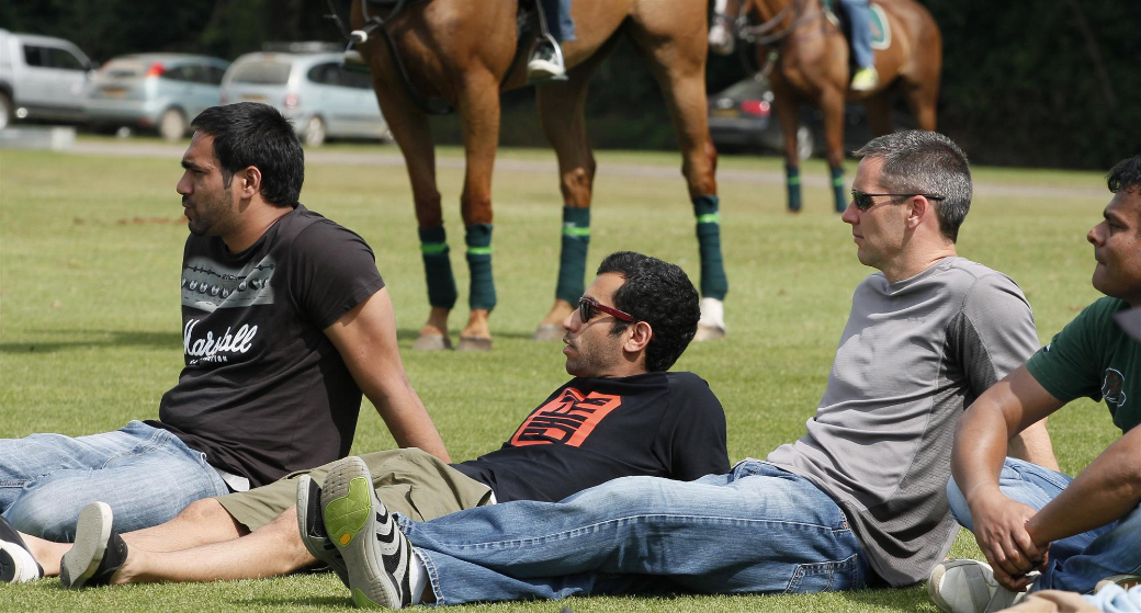 Backstage-Rashid and Dubai Team